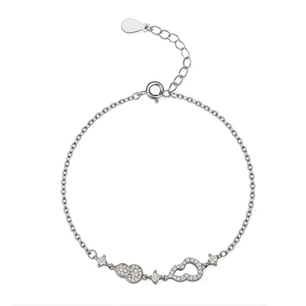 925 sterling silver base with white gold plating