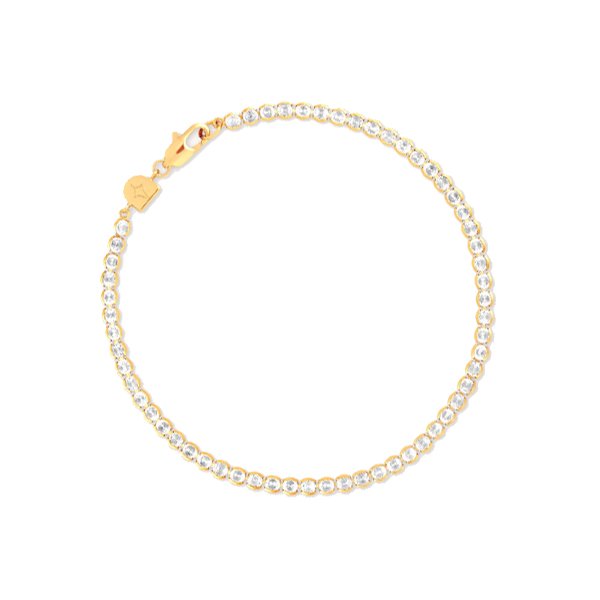 gleam-bold-tennis-chain-bracelet-18k-gold Gleam Bold Tennis Chain Bracelet in yellow Gold