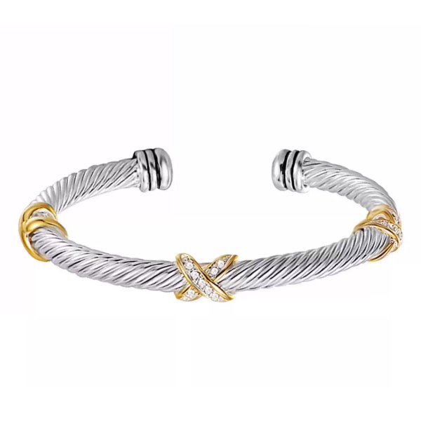 Titanium Steel Cable Bracelet for women