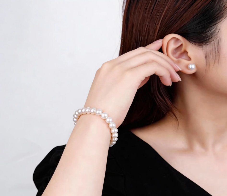 7-8mm Freshwater Pearl Bracelet - Image 3