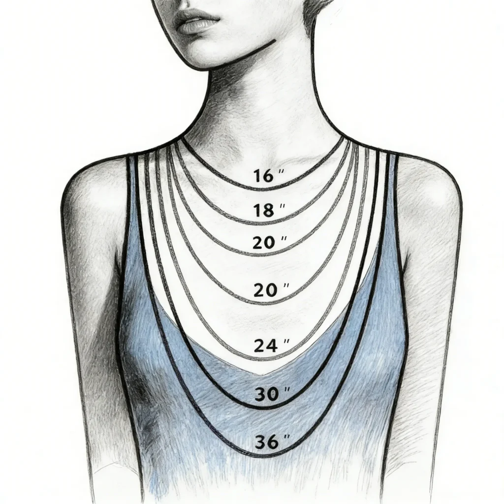 Necklace and Pendant Length