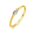 Marquise Pure Gold Ring for Women Main Image