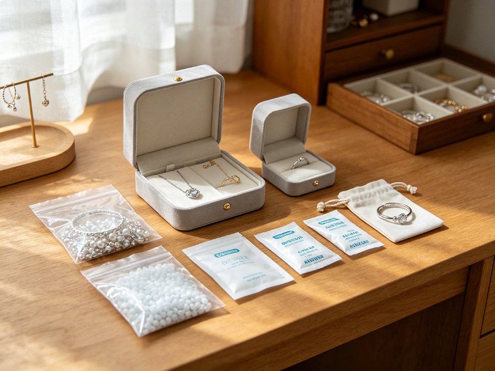 Best anti-tarnish storage habits to protect sterling silver jewelry from oxidation