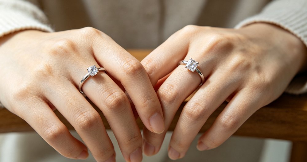 Hand feel and wearing comfort of moissanite vs cz