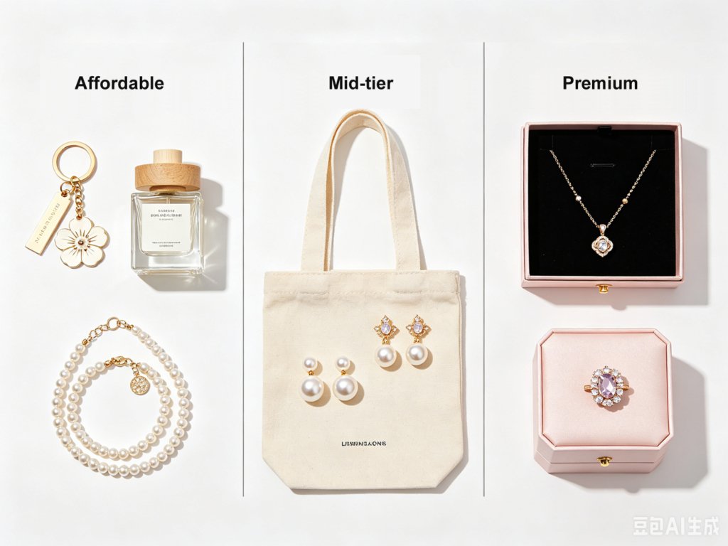All-budget bridesmaid gift collection ranging from affordable trinkets to premium birthstone and freshwater pearl jewelry for wedding party favors