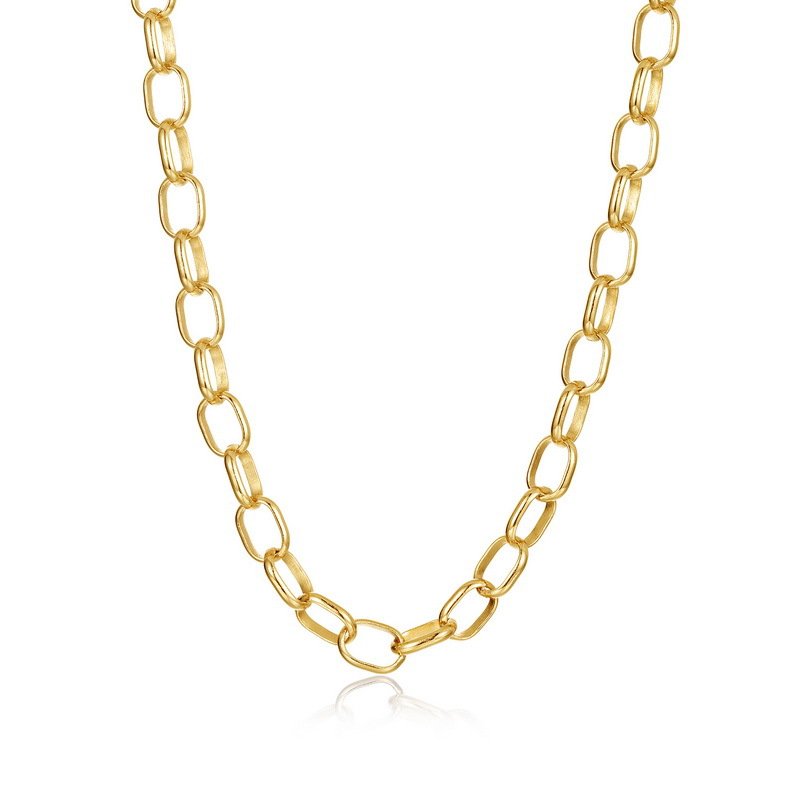 S925 Sterling Silver Smooth Plain Collarbone Necklace for Women, Simple Timeless Layering Necklace