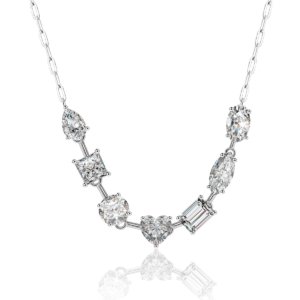 S925 Sterling Silver Moissanite Dopamine Necklace